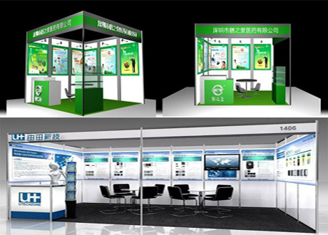 展位搭建喷绘01